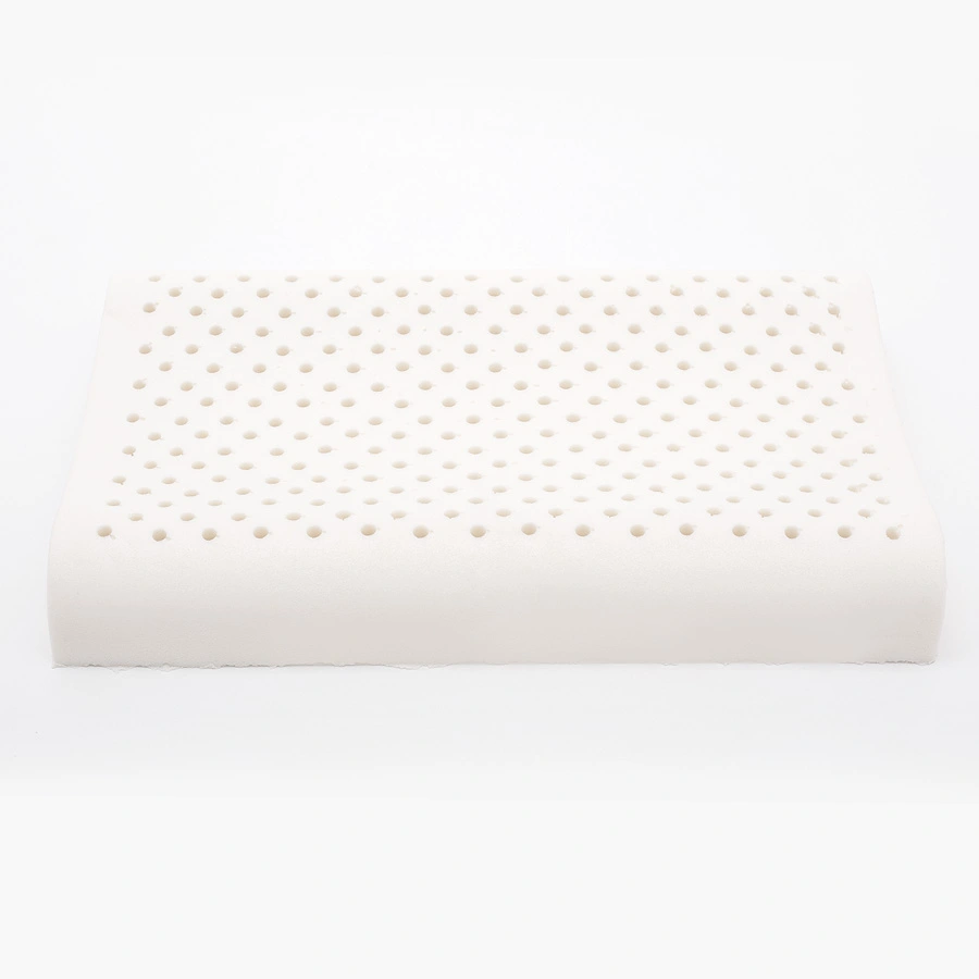 Standarta izmēra lateksa ergonomiskais spilvens